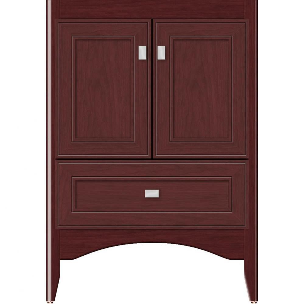 24 X 21 X 34.5 Wallingford Vanity Deco Miter Dk Cherry Std