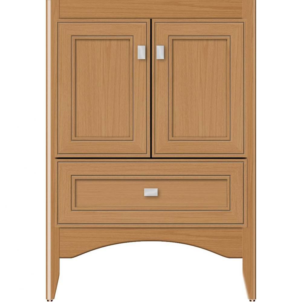 24 X 21 X 34.5 Wallingford Vanity Deco Miter Nat Oak Std