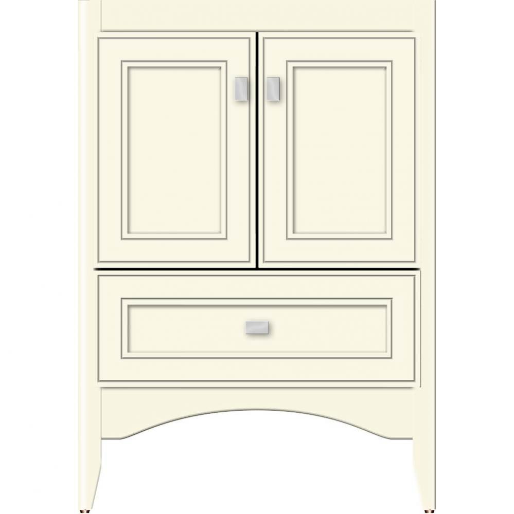 24 X 21 X 34.5 Wallingford Vanity Deco Miter Sat Biscuit Std