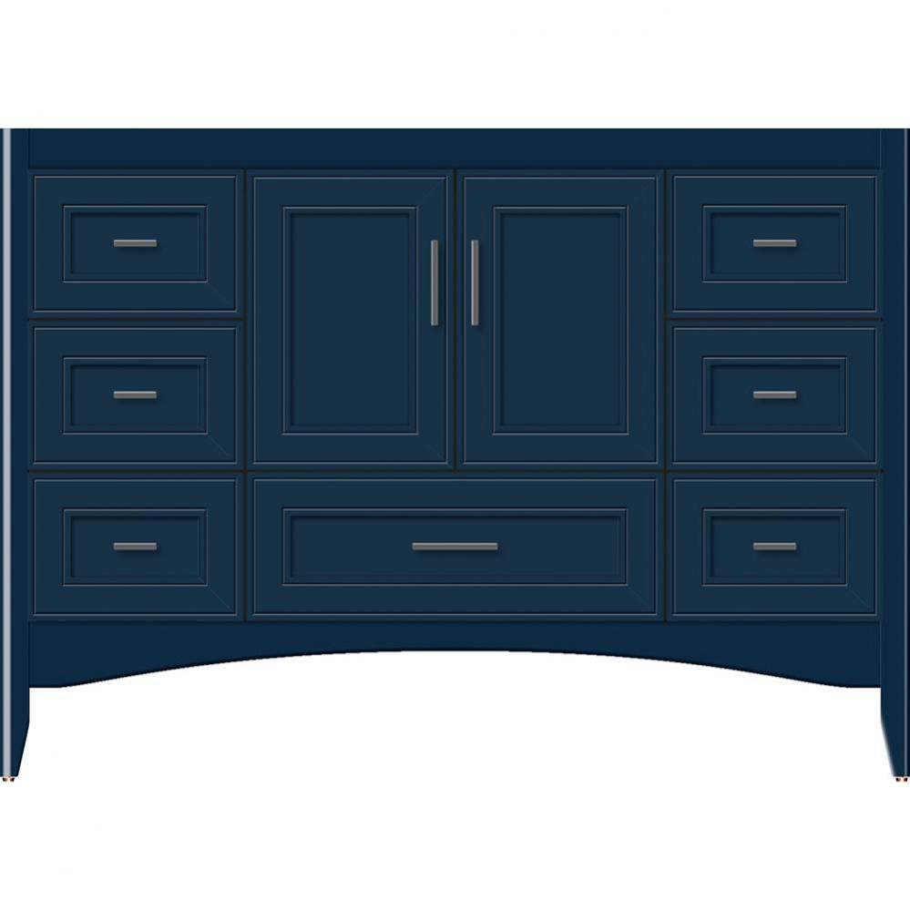 48 X 21 X 34.5 Wallingford Vanity Deco Miter Lapis Night Sb