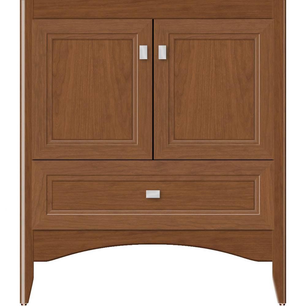 30 X 21 X 34.5 Wallingford Town Vanity Ogee Miter Cinn Cherry 3 Drw