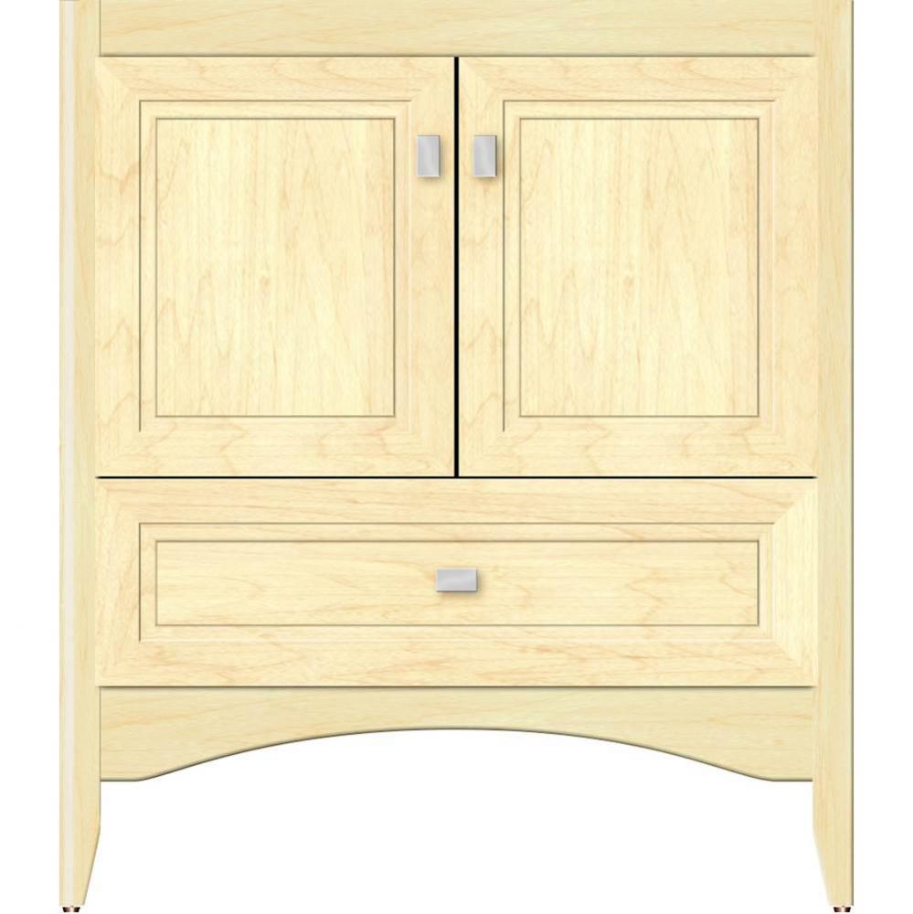 30 X 18 X 34.5 Wallingford Vanity Ogee Miter Nat Maple Std