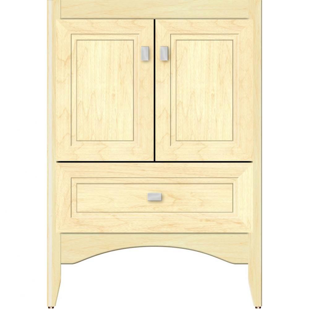 24 X 21 X 34.5 Wallingford Vanity Ogee Miter Nat Maple Std