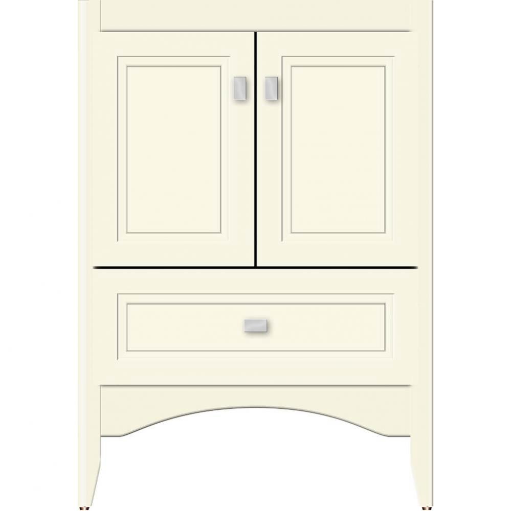 24 X 18 X 34.5 Wallingford Vanity Ogee Miter Sat Biscuit Std