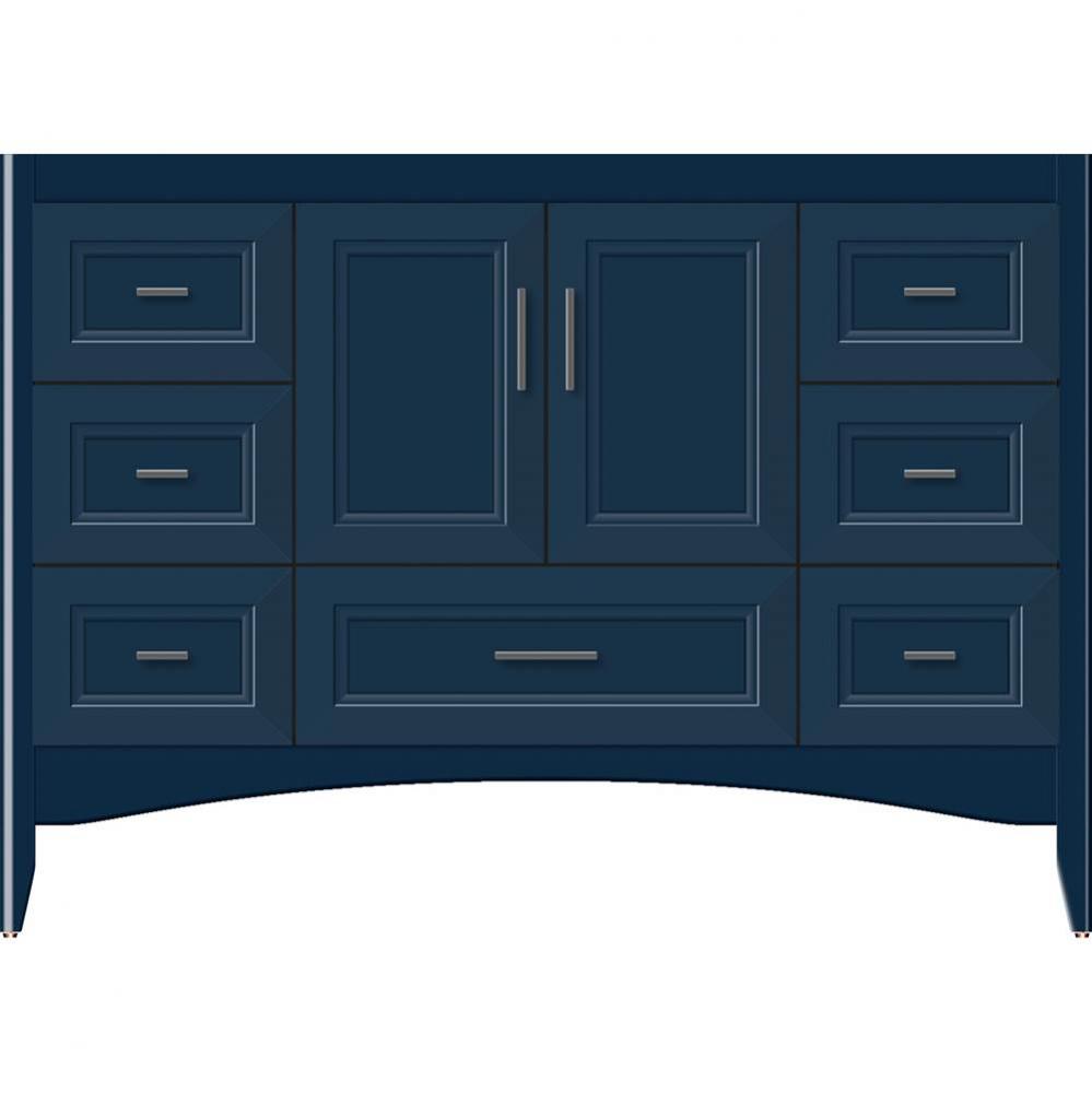 48 X 21 X 34.5 Ravenna Vanity Ogee Miter Lapis Night Sb