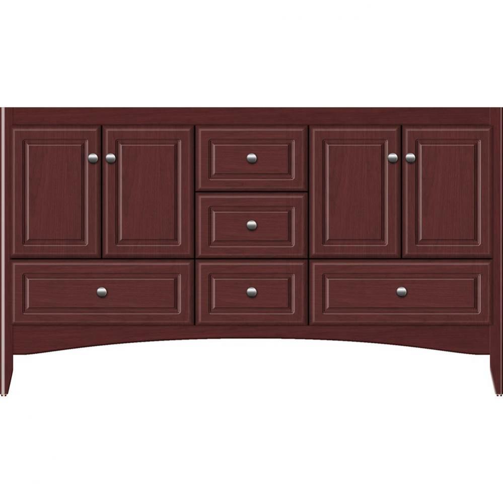 60 X 21 X 34.5 Wallingford Vanity Ultra Dk Cherry Db