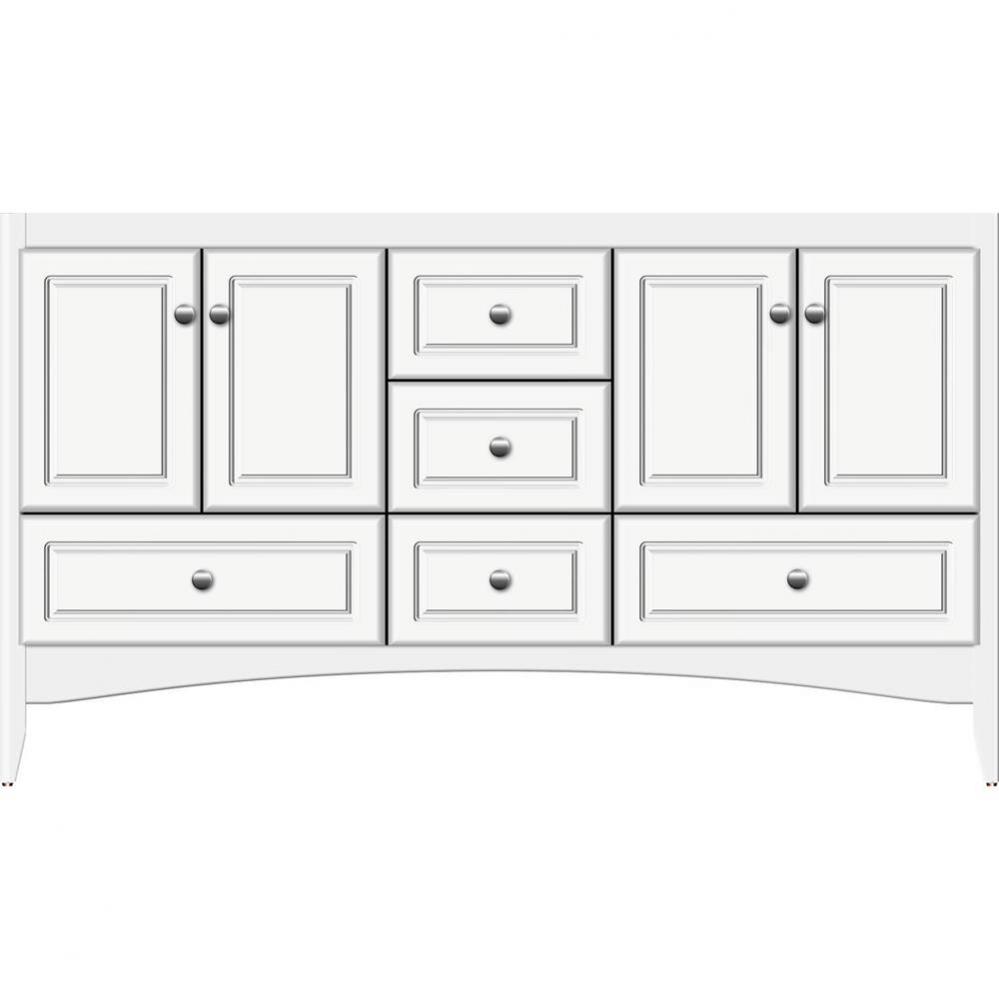 60 X 21 X 34.5 Wallingford Vanity Ultra Sat White Db