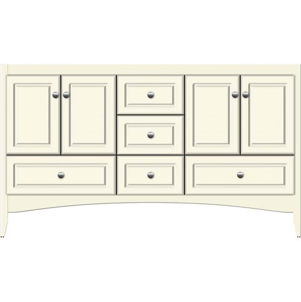 60 X 18 X 34.5 Wallingford Vanity Ultra Sat Biscuit Db