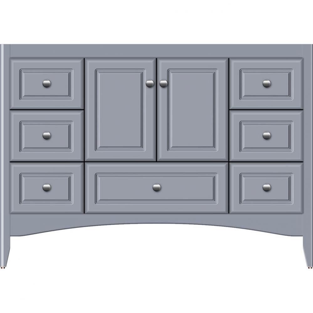 48 X 18 X 34.5 Wallingford Vanity Ultra Sat Silver Sb