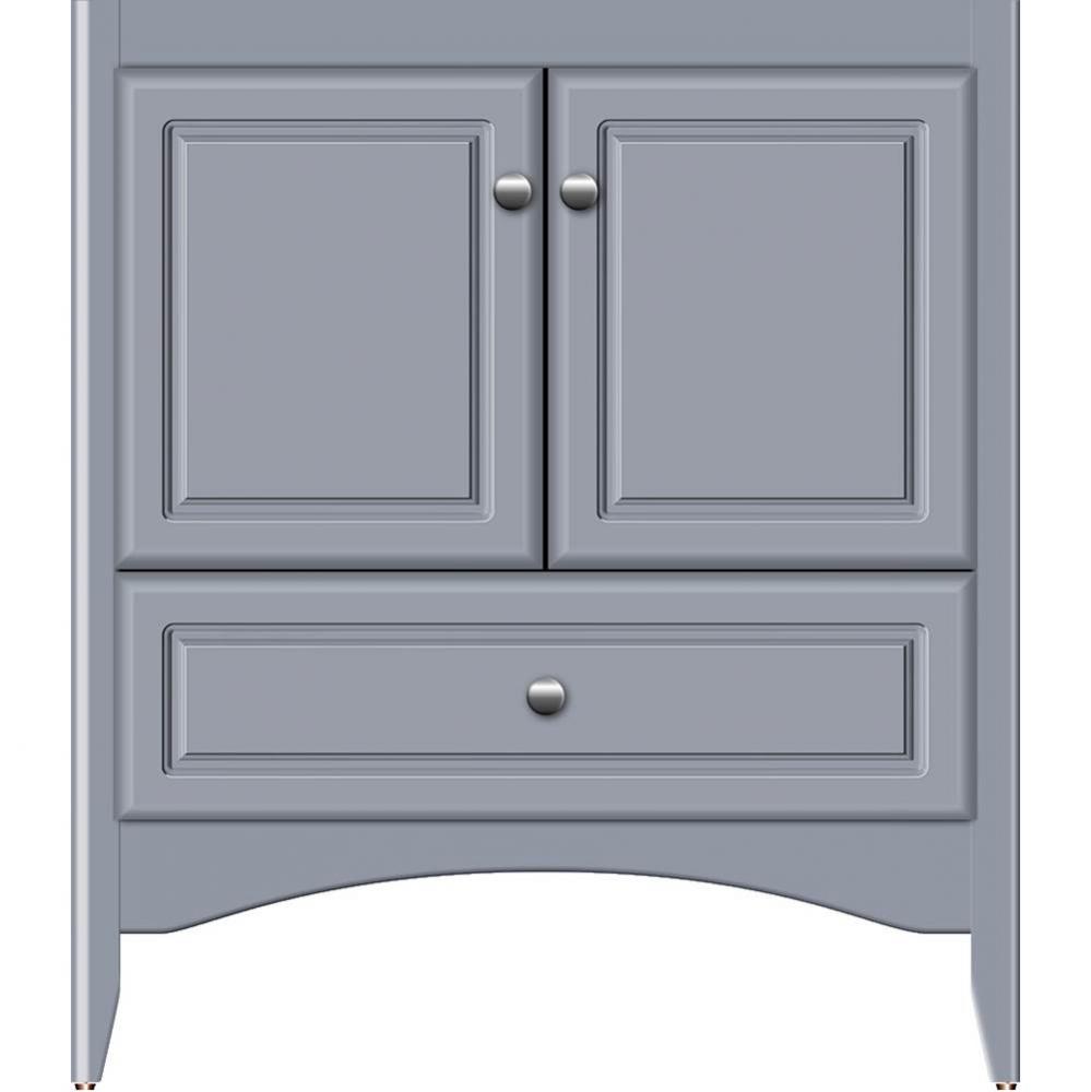 30 X 18 X 34.5 Wallingford Vanity Ultra Sat Silver Std