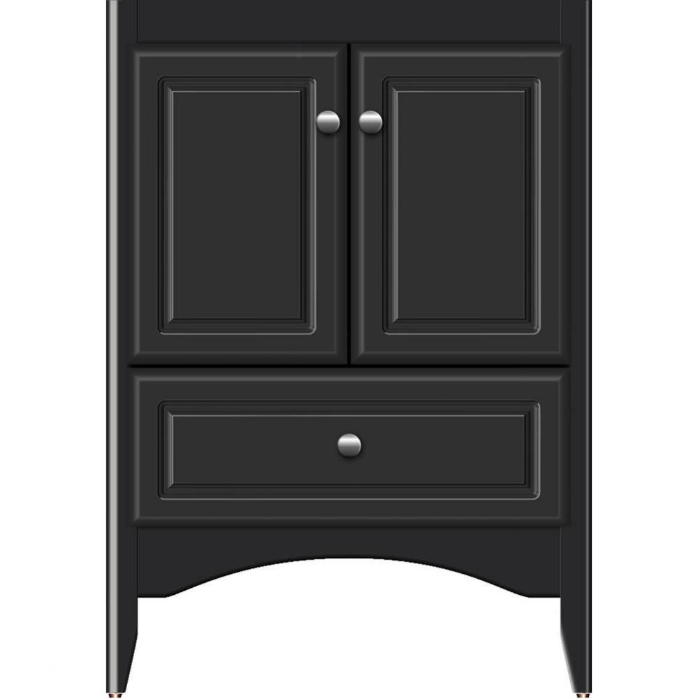 24 X 18 X 34.5 Wallingford Vanity Ultra Sat Black Std