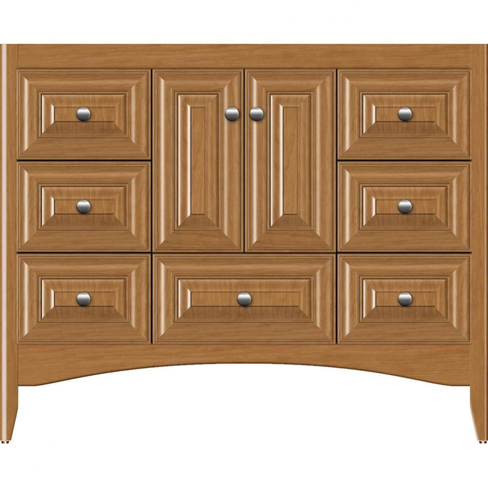 42 X 18 X 34.5 Wallingford Vanity Classic Miter Nat Cherry Sb