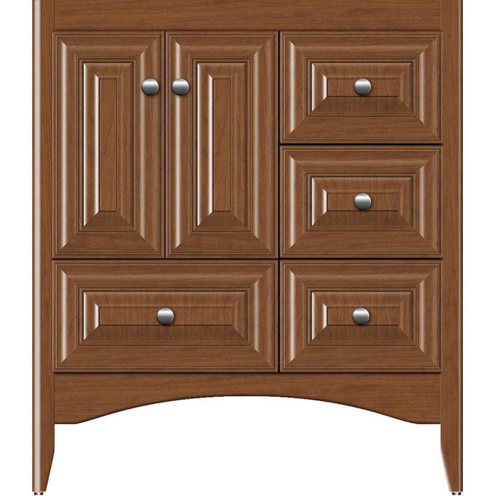 30 X 21 X 34.5 Wallingford Vanity Classic Miter Cinn Cherry Rh