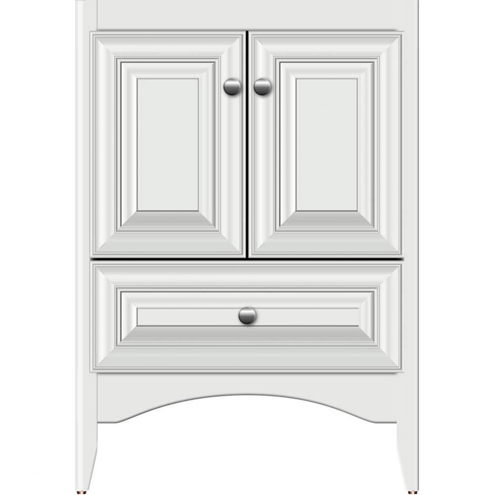 24 X 21 X 34.5 Wallingford Town Vanity Classic Miter Powder Grey 3 Drw