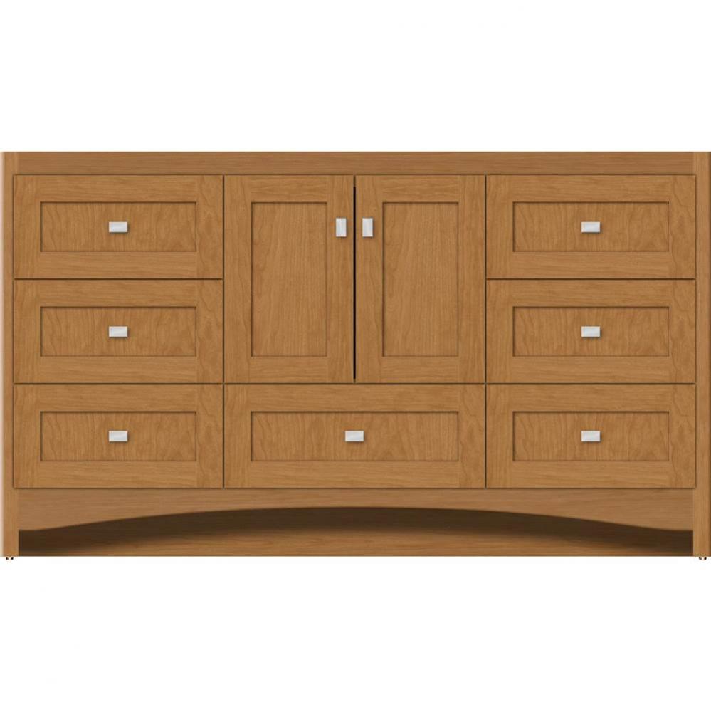 60 X 21 X 34.5 Ravenna Vanity Shaker Nat Cherry Sb