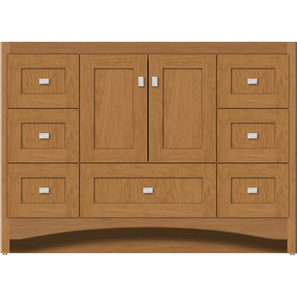 48 X 21 X 34.5 Ravenna Vanity Shaker Nat Cherry Sb