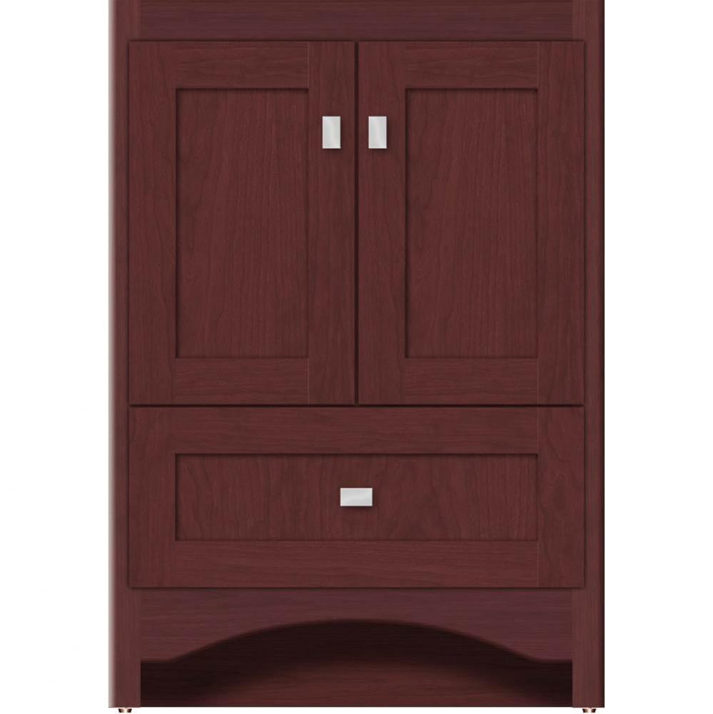 24 X 18 X 34.5 Ravenna Vanity Shaker Dk Cherry Std