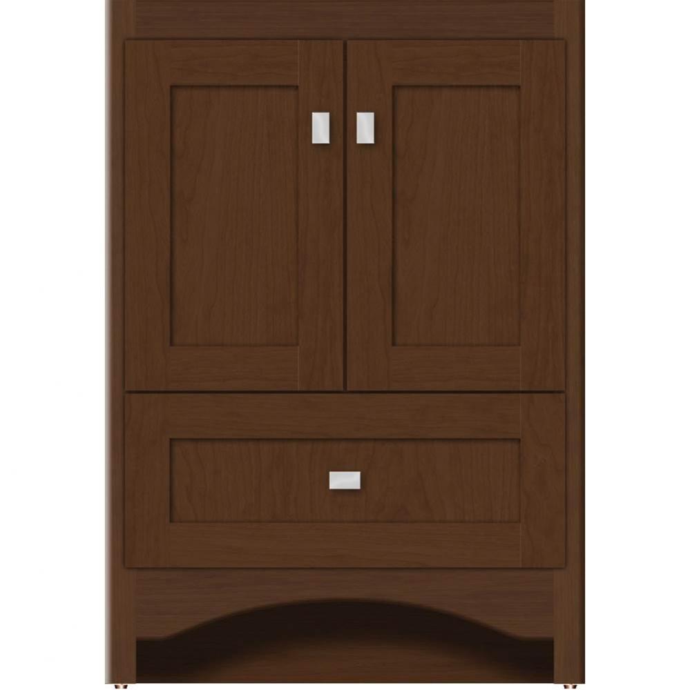 24 X 21 X 34.5 Ravenna Vanity Shaker Pecan Cherry Std