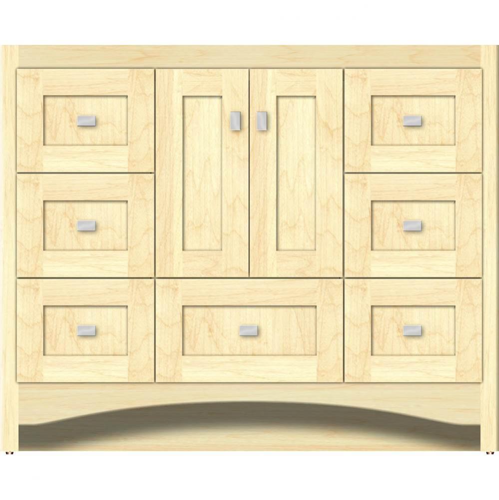 42 X 21 X 34.5 Ravenna Vanity Shaker Nat Maple Sb