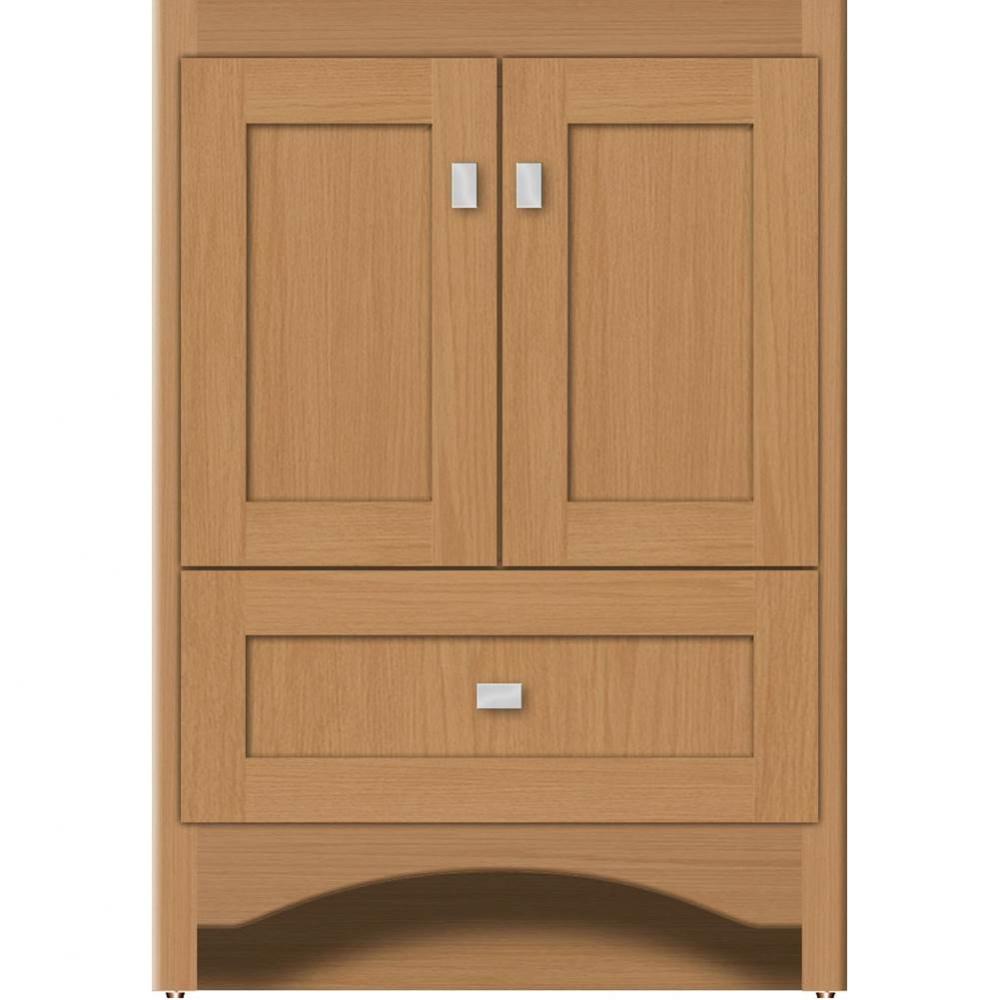 24 X 18 X 34.5 Ravenna Vanity Shaker Nat Oak Std