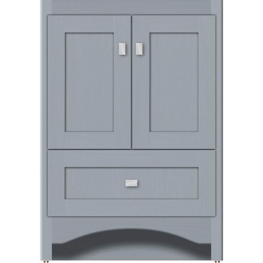 24 X 18 X 34.5 Ravenna Vanity Shaker Silver Oak Std