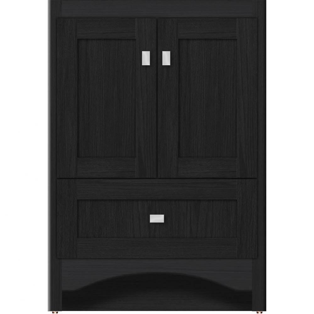 24 X 21 X 34.5 Ravenna Vanity Shaker Midnight Oak Std