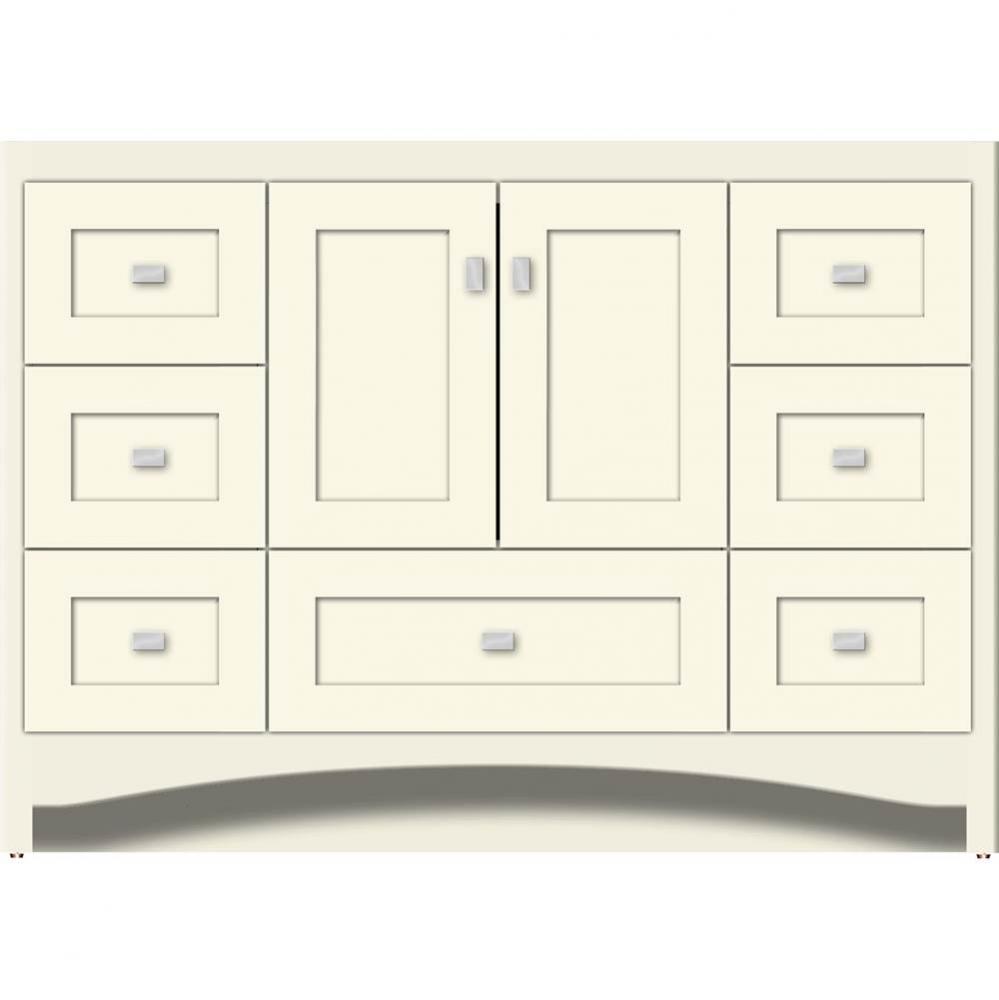 48 X 18 X 34.5 Ravenna Vanity Shaker Sat Biscuit Sb