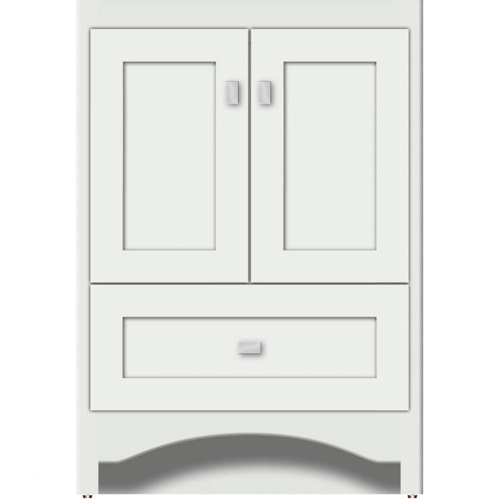 24 X 21 X 34.5 Ravenna Vanity Shaker Powder Grey Std