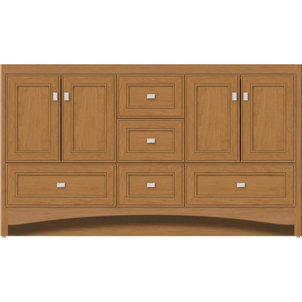 60 X 21 X 34.5 Ravenna Vanity Deco Miter Nat Cherry Db