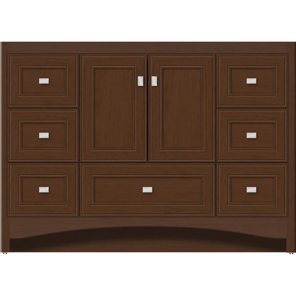 48 X 21 X 34.5 Ravenna Vanity Deco Miter Pecan Cherry Sb