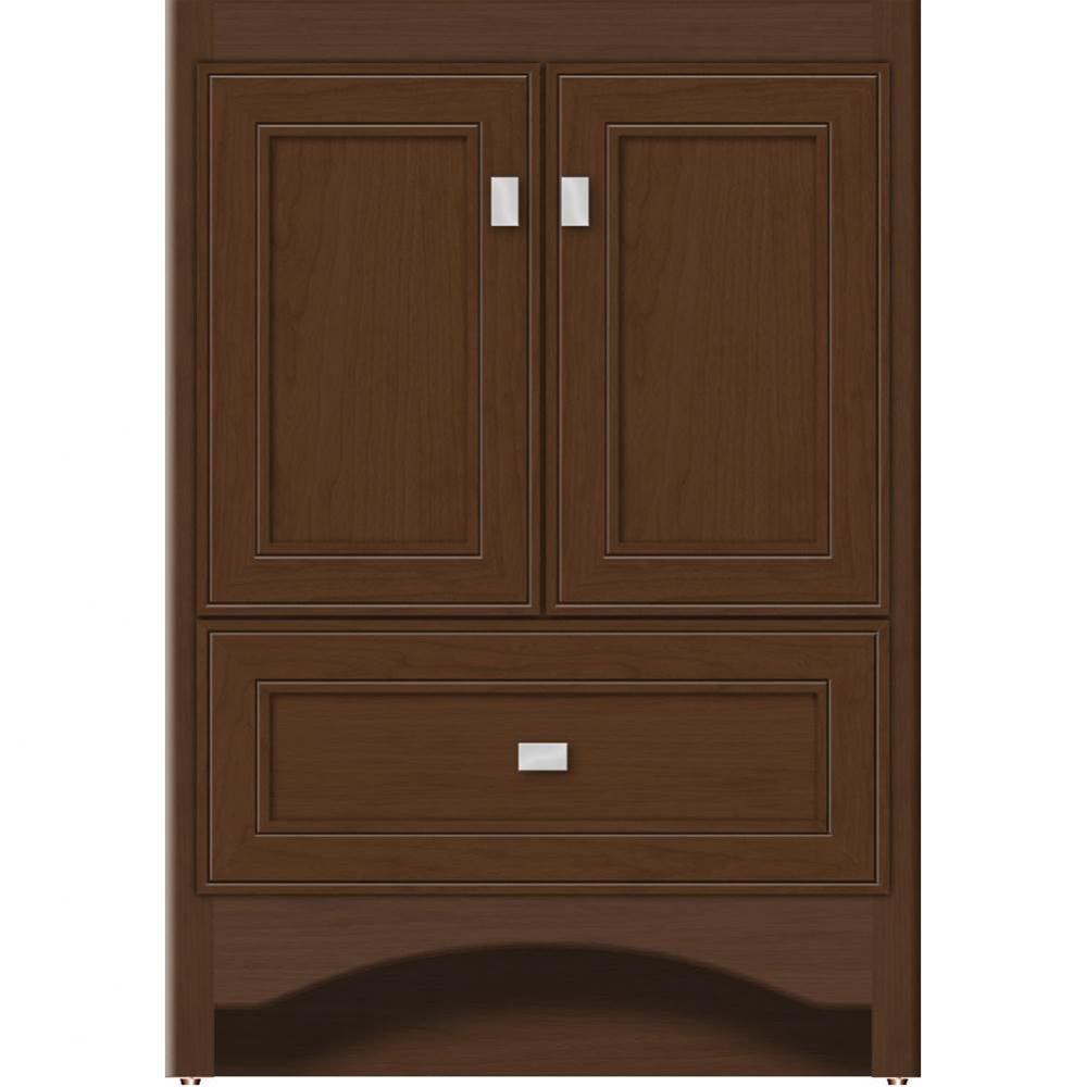 24 X 21 X 34.5 Ravenna Vanity Deco Miter Pecan Cherry Std