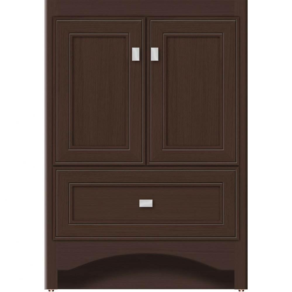 24 X 18 X 34.5 Ravenna Vanity Deco Miter Choc Oak Std