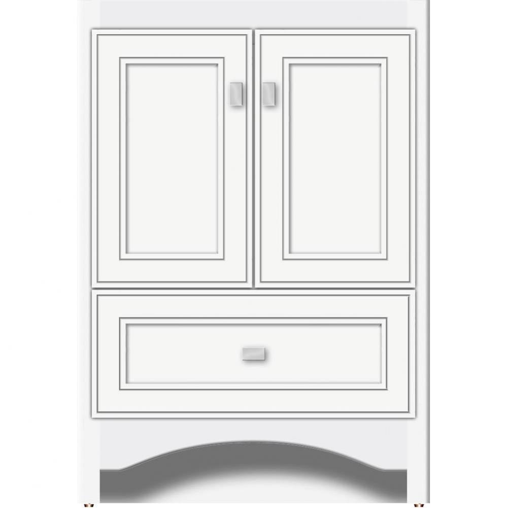 24 X 21 X 34.5 Ravenna Vanity Deco Miter Sat White Std