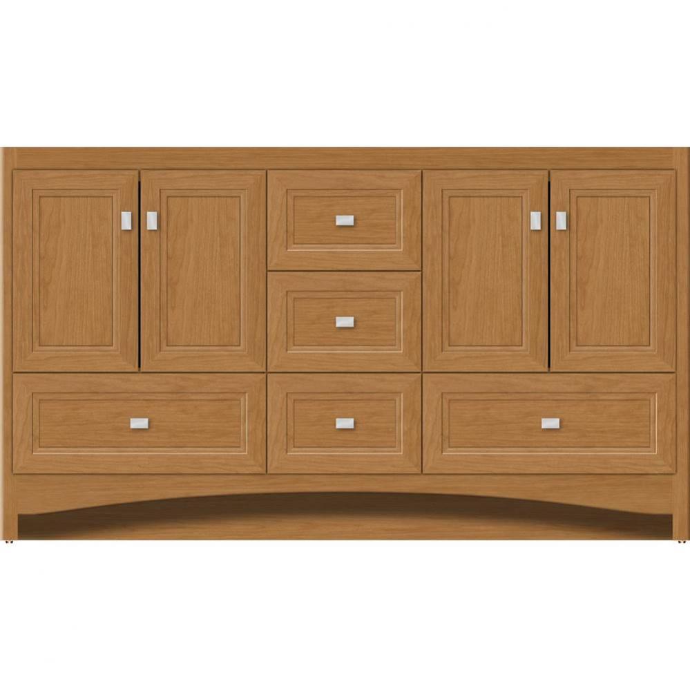 60 X 21 X 34.5 Ravenna Vanity Ogee Miter Nat Cherry Db