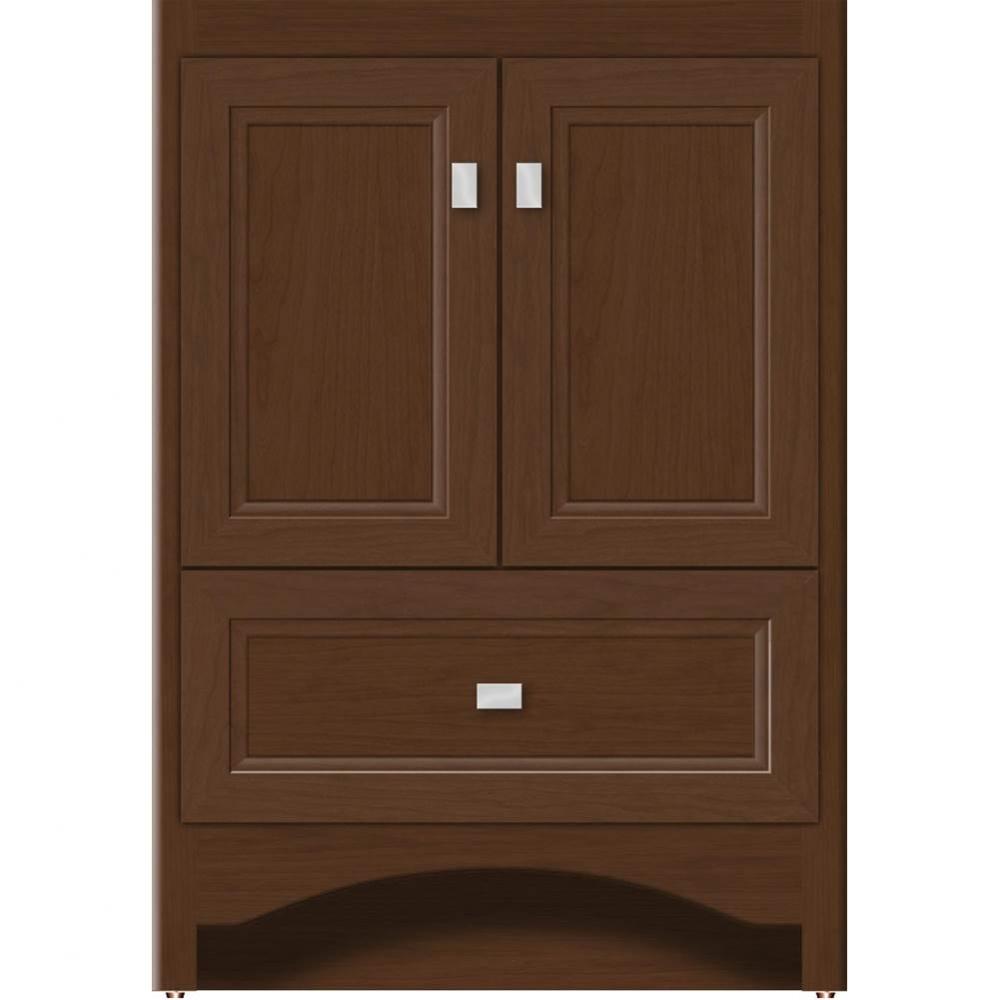 24 X 18 X 34.5 Ravenna Vanity Ogee Miter Pecan Cherry Std