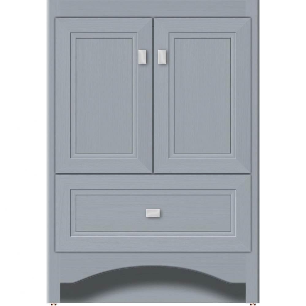 24 X 18 X 34.5 Ravenna Vanity Ogee Miter Silver Oak Std