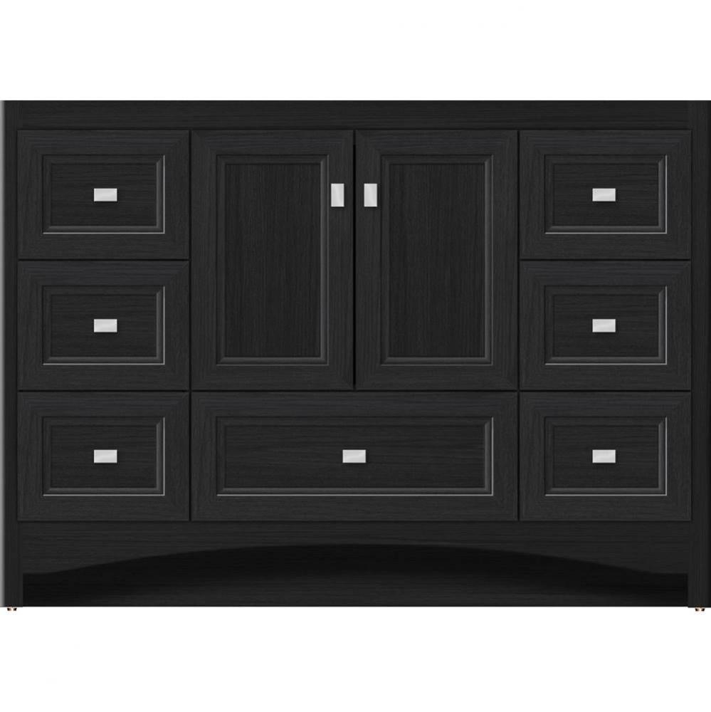 48 X 18 X 34.5 Ravenna Vanity Ogee Miter Midnight Oak Sb