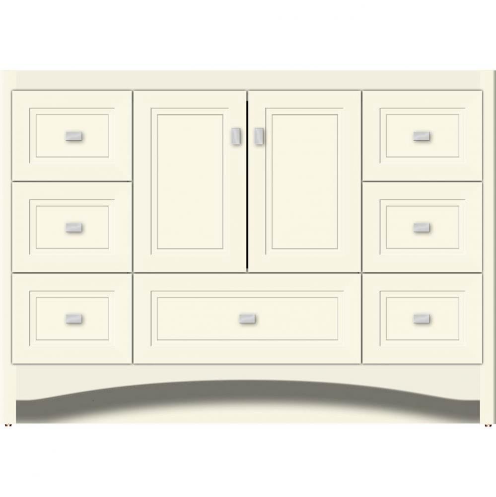 48 X 18 X 34.5 Ravenna Vanity Ogee Miter Sat Biscuit Sb