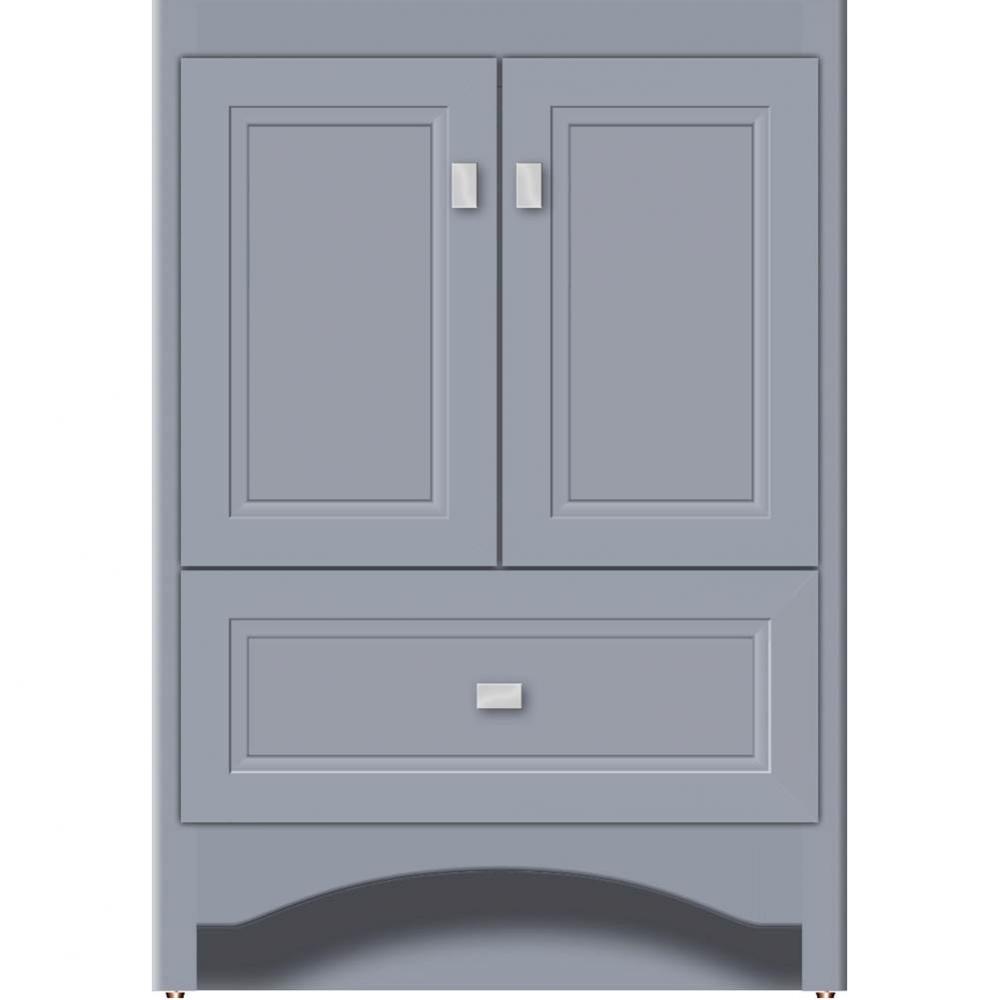 24 X 18 X 34.5 Ravenna Vanity Ogee Miter Sat Silver Std