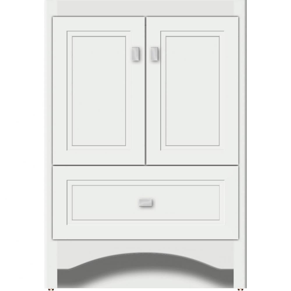 24 X 21 X 34.5 Ravenna Vanity Ogee Miter Powder Grey Std