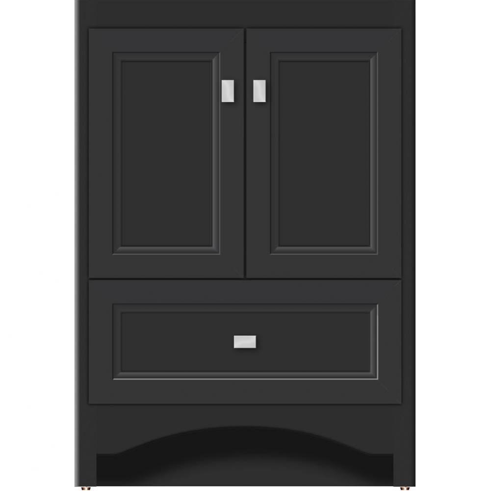 24 X 21 X 34.5 Ravenna Vanity Ogee Miter Sat Black Std