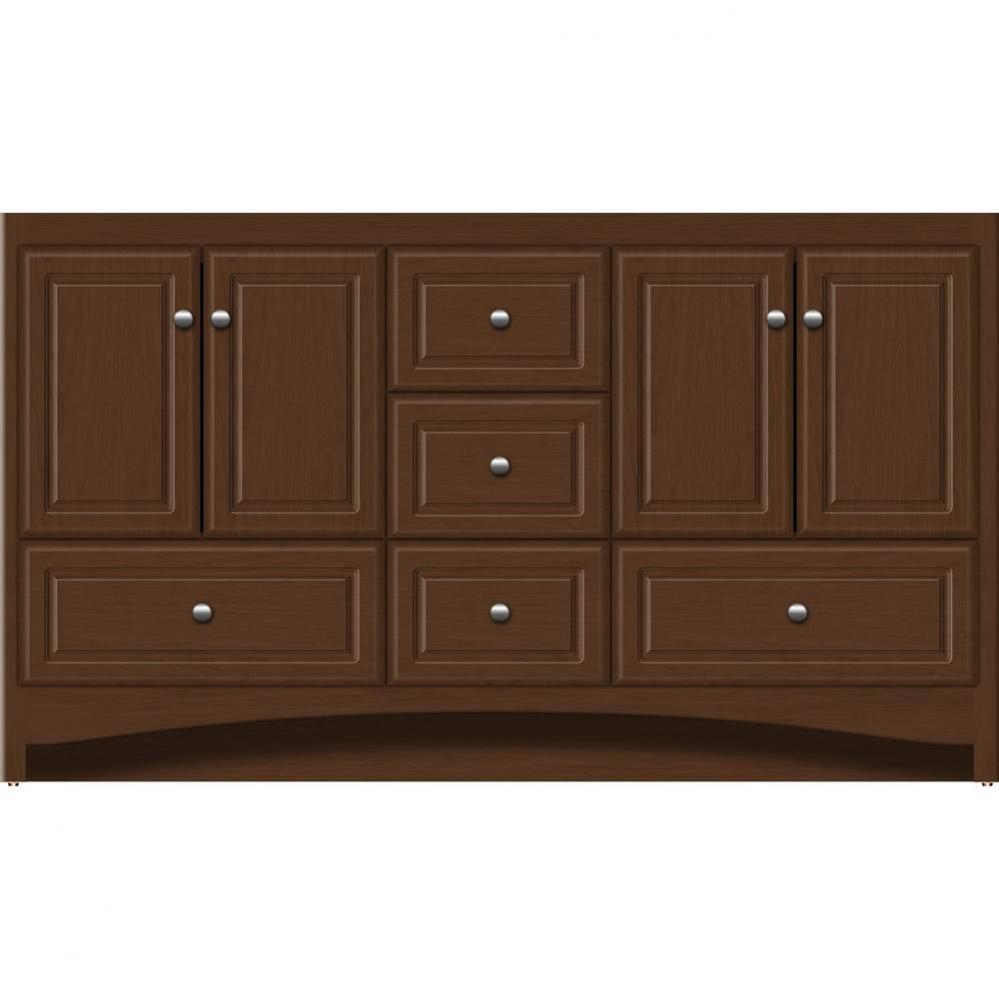 60 X 21 X 34.5 Ravenna Vanity Ultra Pecan Cherry Db