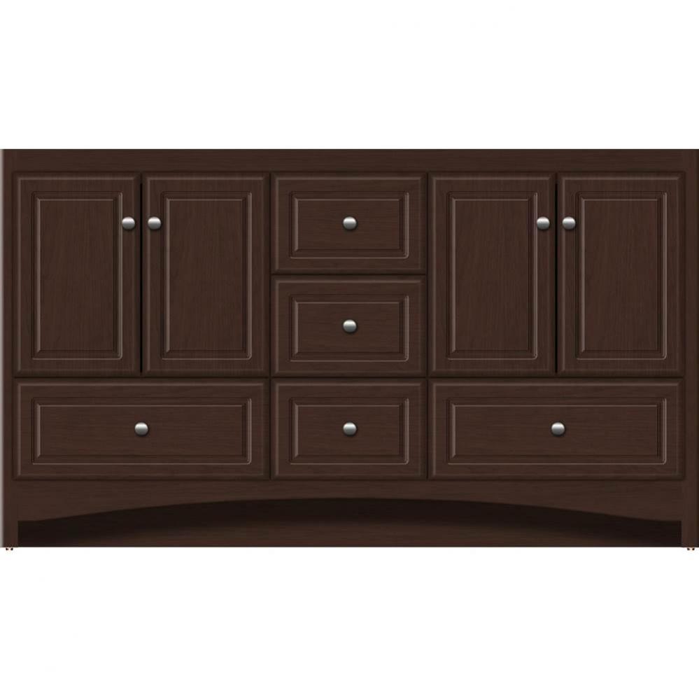 60 X 21 X 34.5 Ravenna Vanity Ultra Choc Cherry Db