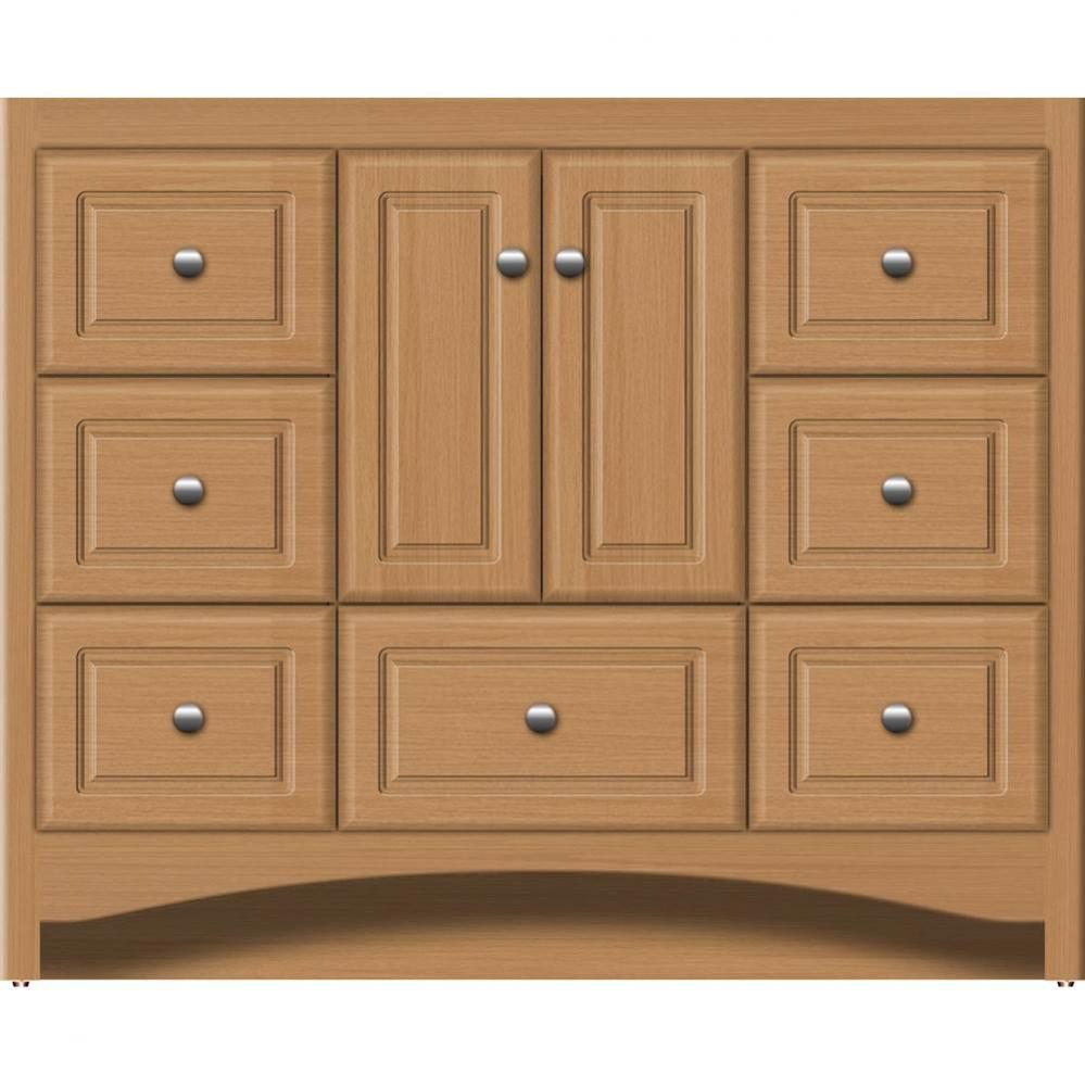 42 X 18 X 34.5 Ravenna Vanity Ultra Nat Oak Sb