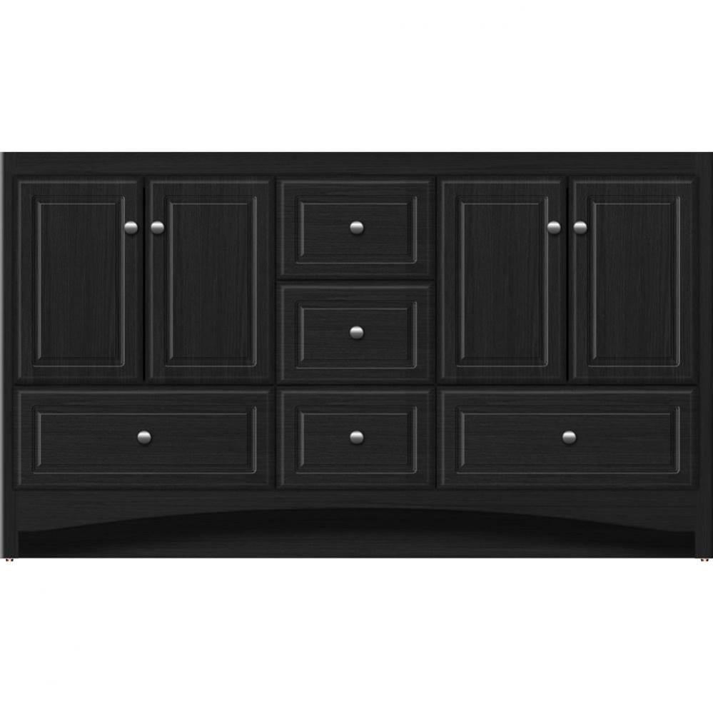 60 X 18 X 34.5 Ravenna Vanity Ultra Midnight Oak Db