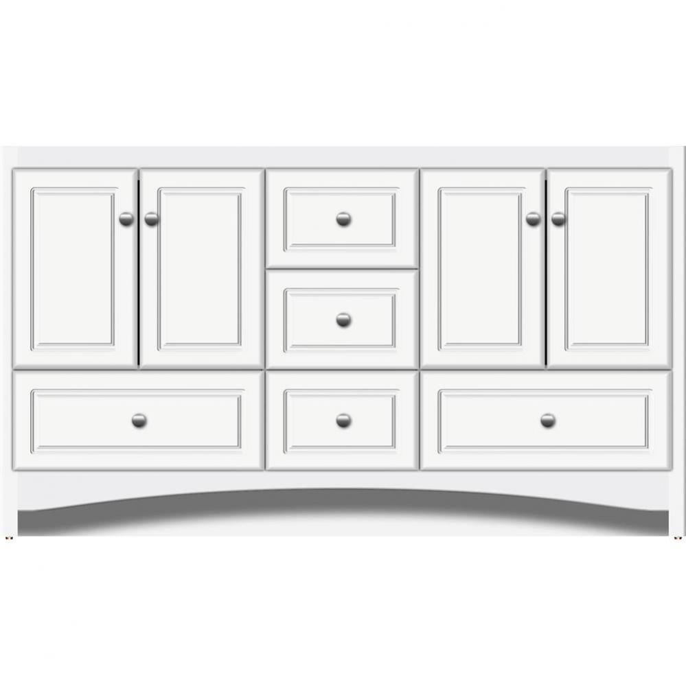 60 X 21 X 34.5 Ravenna Vanity Ultra Sat White Db