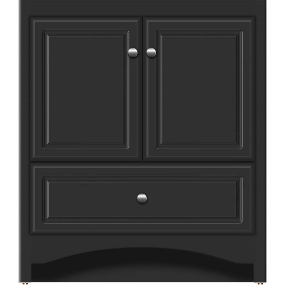 30 X 21 X 34.5 Ravenna Vanity Ultra Sat Black Std