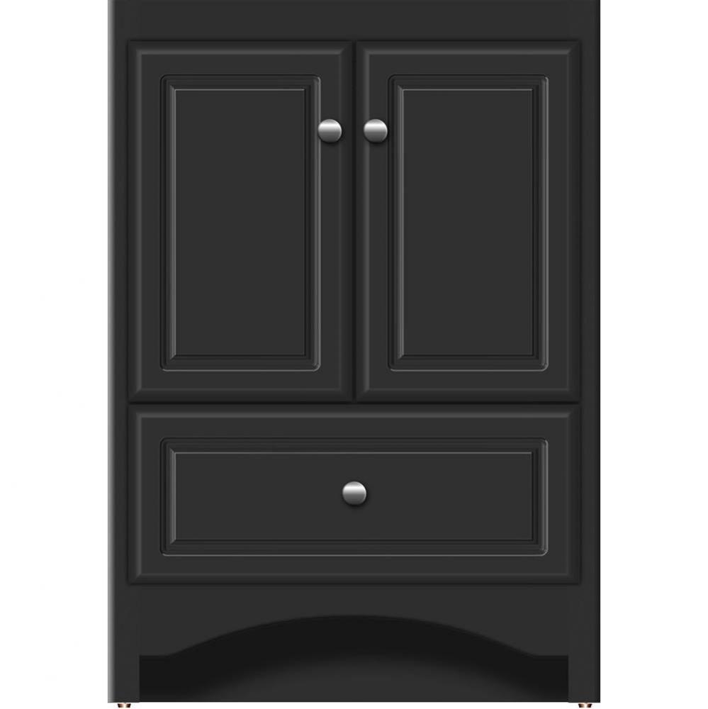 24 X 18 X 34.5 Ravenna Vanity Ultra Sat Black Std