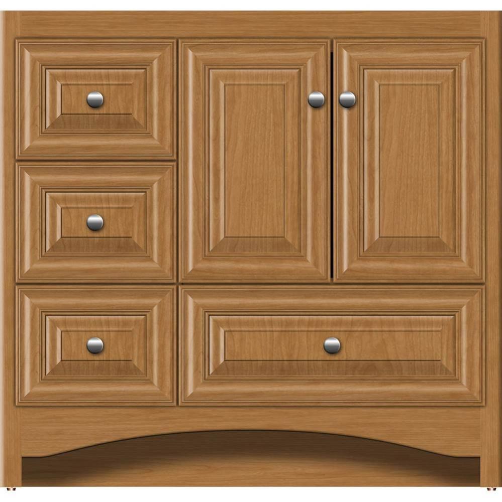 36 X 18 X 34.5 Ravenna Vanity Classic Miter Nat Cherry Lh