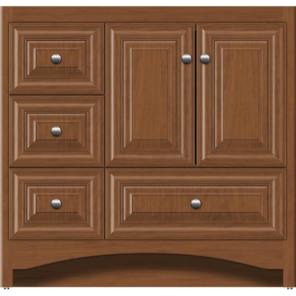 36 X 21 X 34.5 Ravenna Vanity Classic Miter Cinn Cherry Lh